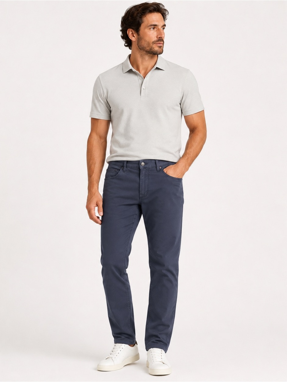 prAna Slim Fit Stretch Pants Men's 36x30 Navy Performance Casual Travel